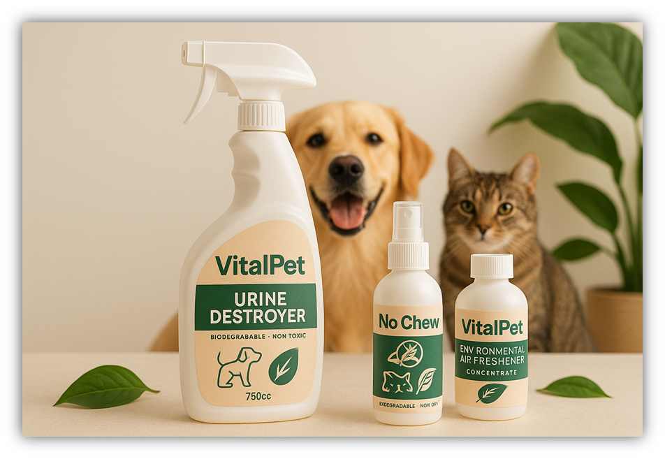 VitalPet  Limpieza ecológica y protección para tu compañero fiel