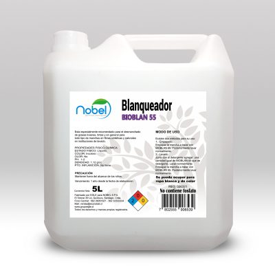 Blanqueador Y Desmanchador Liquido BIOBLAN 55 5L