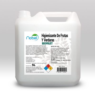 Higienizante de frutas y verduras BIOFRUIT 5L