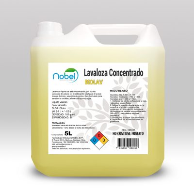 Lavalozas Amarillo Concentrado 5L
