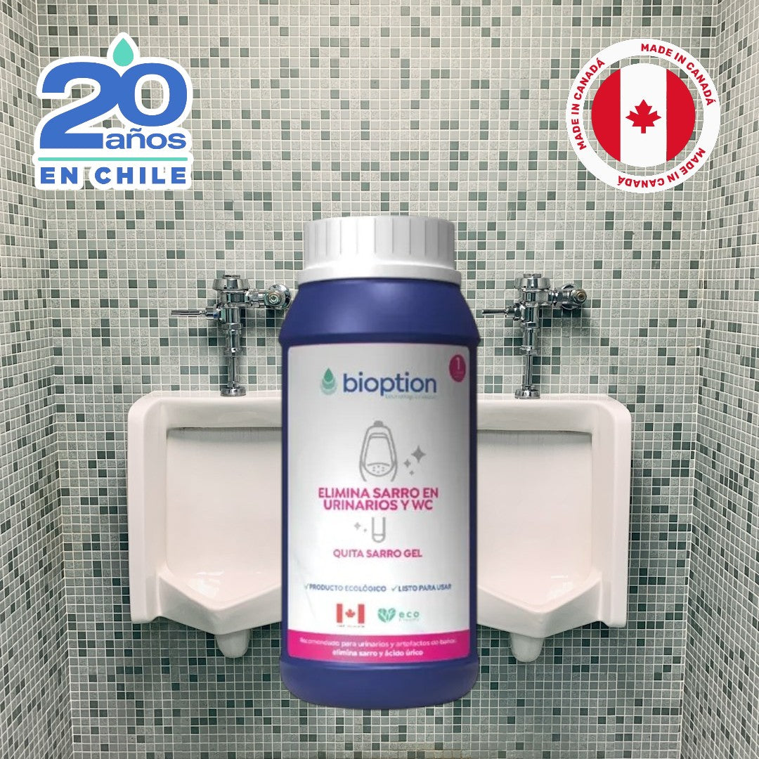 🚽 Quita Sarro-Gel Biopción 1 L – Gel Potente para WC y Urinarios | Elimina Sarro, Ácido Úrico y Malos Olores (Biodegradable)