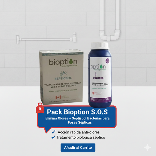 Pack Bioption S.O.S.: Elimina Olores + Septicsol
