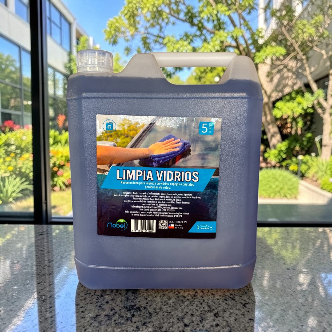 Limpia Vidrios Bioglass Bidón 5 Litros