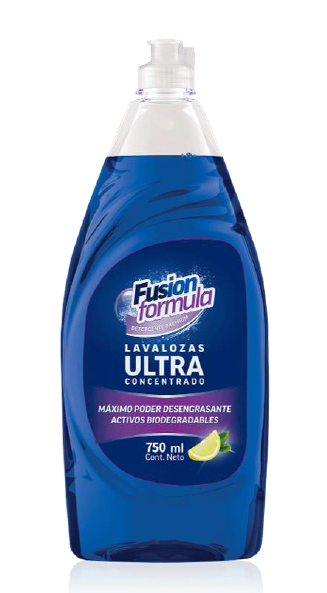Lavalozas Ultraconcentrado Fusion Formula 750ml – Poder Desengrasante y Aroma Limón