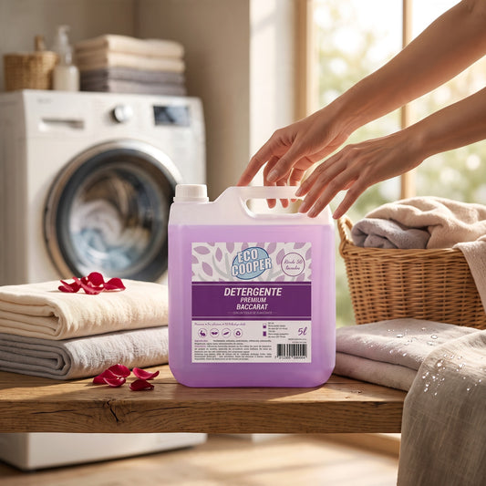 Detergente Premium Eco Cooper de Trini Vital Store en envase de 5 litros con fórmula 2 en 1 y aroma delicado