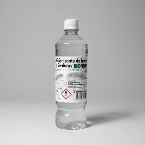 Higienizante de frutas y verduras BIOFRUIT de 900cc en envase transparente de Trini Vital Store