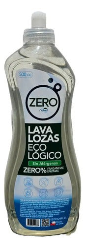 Trini Vital Store Nobel Lavalozas Ecologico Zero en envase de 500cc, detergente concentrado sin fragancias ni alérgenos