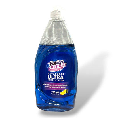 Lavalozas ultraconcentrado Fusion Formula de Trini Vital Store con aroma a limón en envase de 750ml